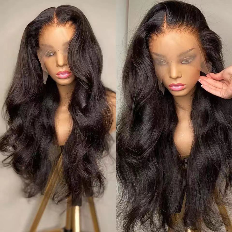 Synthetic Wig European And American 13X4 Lace Wigs style Chemical Fiber Headgear Front Lace Long Roll