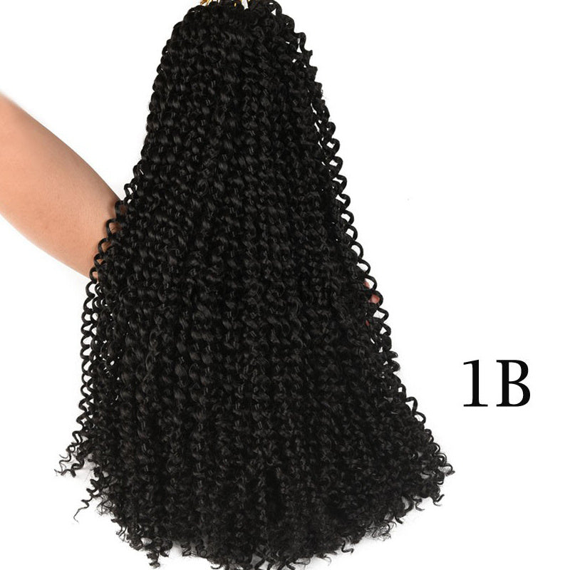 Passion Twist Crochet Braids Spring Twist Hair Extensions trending hairstyle wavy hair twist braids coloured for hairstylist