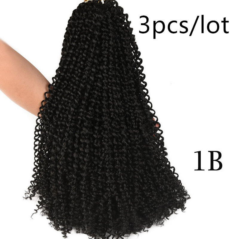Passion Twist Crochet Braids Spring Twist Hair Extensions trending hairstyle wavy hair twist braids coloured for hairstylist