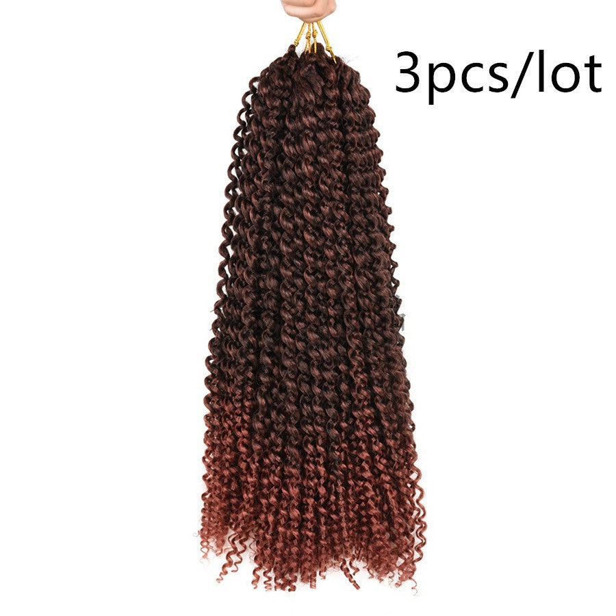 Passion Twist Crochet Braids Spring Twist Hair Extensions trending hairstyle wavy hair twist braids coloured for hairstylist