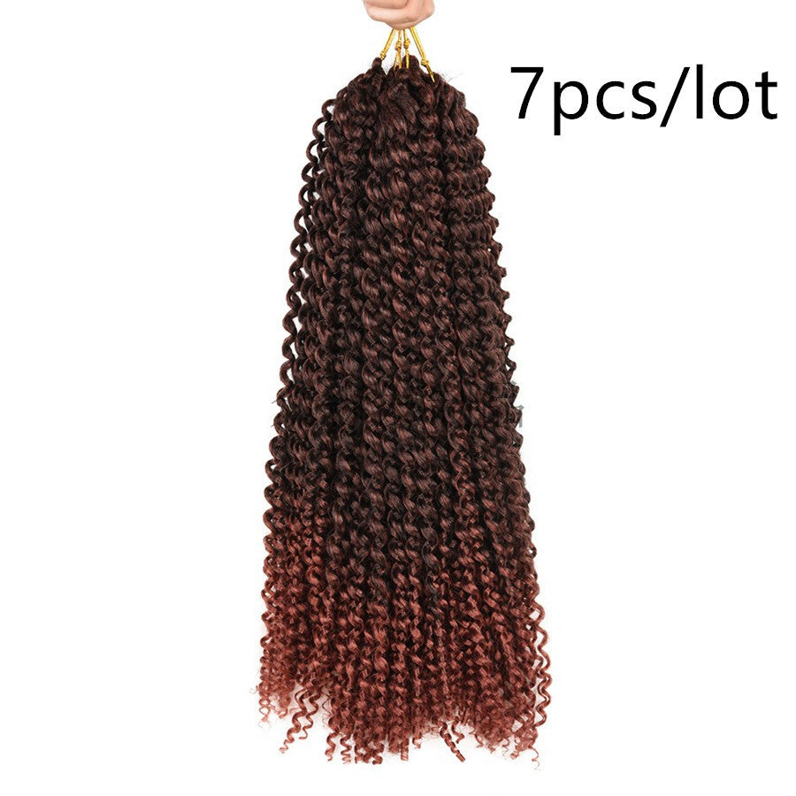 Passion Twist Crochet Braids Spring Twist Hair Extensions trending hairstyle wavy hair twist braids coloured for hairstylist