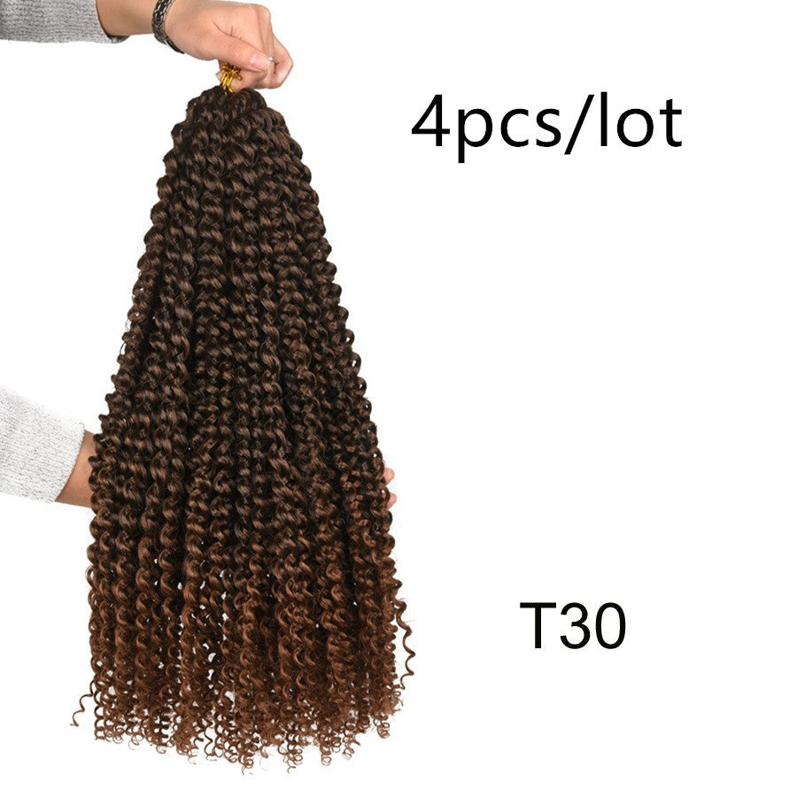 Passion Twist Crochet Braids Spring Twist Hair Extensions trending hairstyle wavy hair twist braids coloured for hairstylist