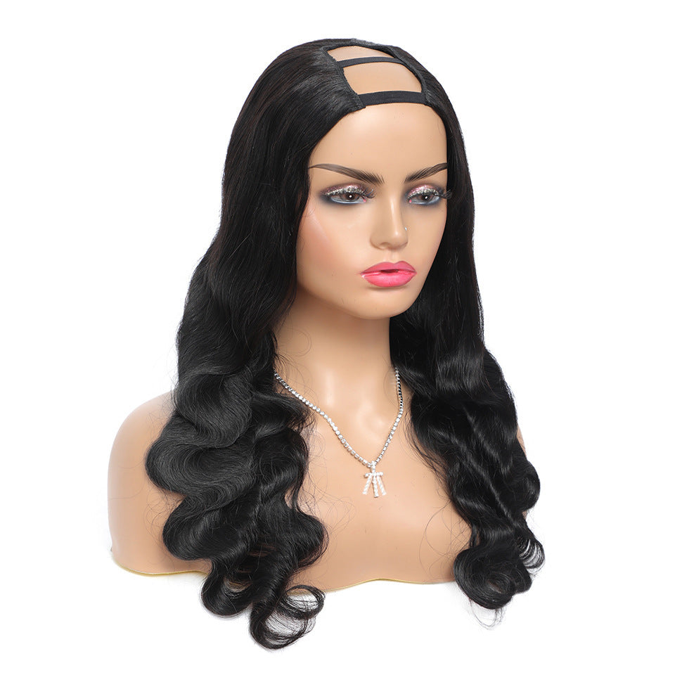 Glueless Body Wave U Part Wigs 150 Density Brazilian Long 100% Human Unprocessed Hair guarantee affordable bulk price