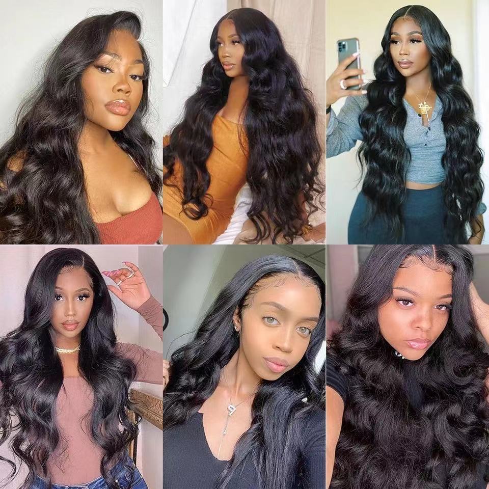 Synthetic Wig European And American 13X4 Lace Wigs style Chemical Fiber Headgear Front Lace Long Roll