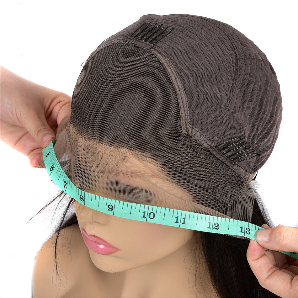 100% Human Hair 13X4 HD Lace Front Wig Body Wave 1B# black short and very long lasting hair guarantee bulk price affordable