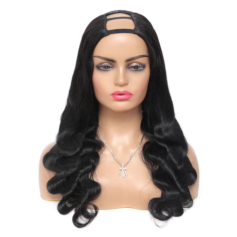 Glueless Body Wave U Part Wigs 150 Density Brazilian Long 100% Human Unprocessed Hair guarantee affordable bulk price