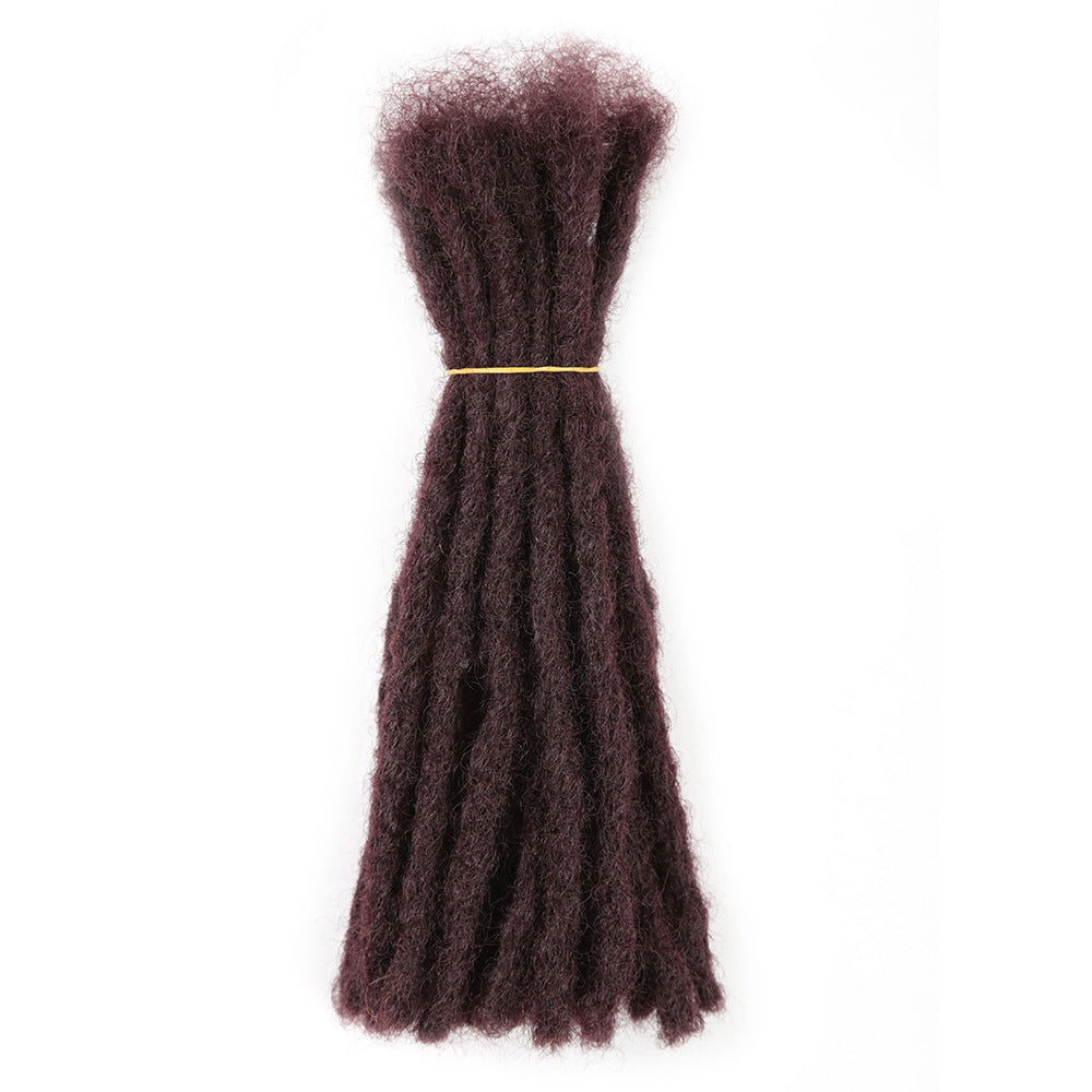 Dreadlocks Hair Extensions De Cheveux, Style Maya Hip-Hop, Tresses Au Crochet Fait á La Main individuel á détacher comme rajout aux cheveux afros