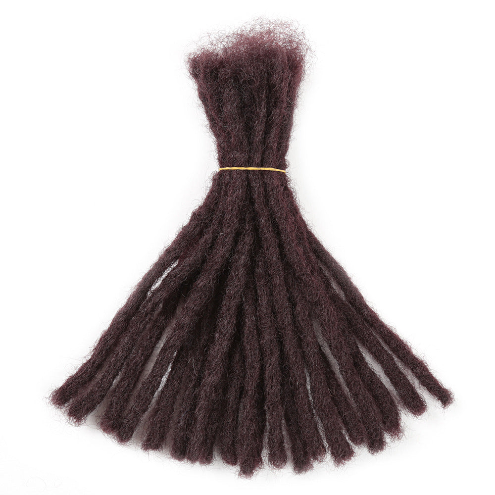 Dreadlocks Hair Extensions De Cheveux, Style Maya Hip-Hop, Tresses Au Crochet Fait á La Main individuel á détacher comme rajout aux cheveux afros