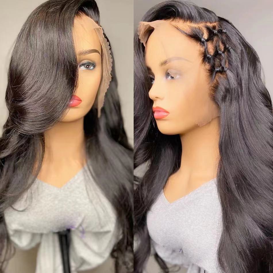 Synthetic Wig European And American 13X4 Lace Wigs style Chemical Fiber Headgear Front Lace Long Roll